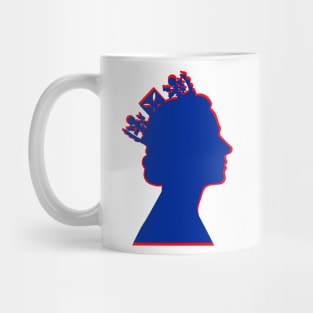 The queen silhouette Mug
